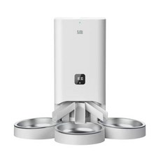 Peile沛樂三槽餵食器(WiFi版)適合多寵家庭選擇 多寵共食 一機抵三機, 1個