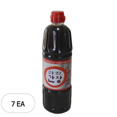 안동옛맛된장 재래식 국간장, 7개, 900ml