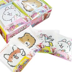 DIY 큐빅십자수 16개세트, 1개