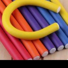 자체 헤어롤러 10개 매직 롤러 DIY 스타일링 나선형 파마, 1개