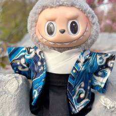 엠쿠 인형옷 17cm 라부부 1세대 기모노, 남자A 파도, 1개