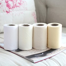 원단마트 10cm 바이어스 트윌 무지 화이트 4종-골드뷰 바이어스 테이프 테두리 마감 의류 각종소품 홈패션 끝장식