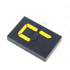 회전식 멀티 넘버링 도장 사무기기종류 기록용도구 사무효율용품, N6 - 노랑