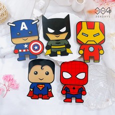 364days 어린이 용돈봉투 귀여운 캐릭터 세뱃돈봉투 공주님 프린세스 편지봉투 조카선물 4종택1, 5개, 마블히어로