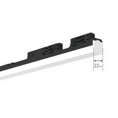 LED TS-LINE22 레일등 시스템 T7 티에스라인22 플리커프리 T-line KC, 1개, TS-LINE22 300 (8W) 블랙+전구