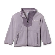 Columbia 유니 베이비 세쿼이아 그로브 풀 지퍼 플리스 라벤더 펄/셰일 퍼플 4세 178982