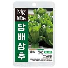 모칸도 좋은씨앗 담배 상추 씨앗 2000립 잎채소 쌈야채 샐러드 씨앗, 1개