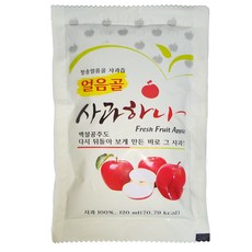 청송 얼음골 사과주스 생과 착즙 무첨가 삼형제농원, 50개, 120ml