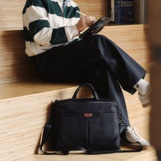 닥스 6774K [G][에르고] 블랙 음각로고 나일론 서류가방