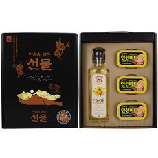 마음담은선물4P(카놀라유+런천미트3개) 명절선물세트 오일 햄세트 설날선물세트, 1개