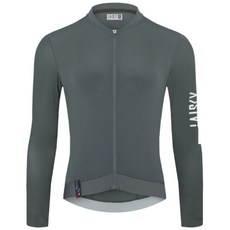 BAISKY百士奇自行車女款薄款長車衣 潔淨Ⅱ 深灰 輕薄透氣長袖自行車衣，舒適貼身，適合各種騎行運動