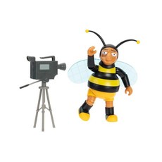 정품++ The Simpsons 12.7cm(5인치) 액션 피규어 범블비 맨 비디오 카메라 웨이브 #4
