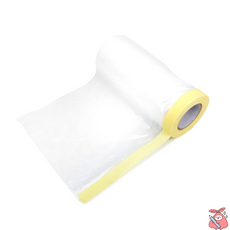 보양비닐 마스킹 테이프 18M 55CM 페인트테이프 페인트비닐, 150cm, 1개