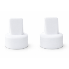 베벨라 실리콘헤드 2개입/스펙트라 시밀레 유축기 깔대기 호환, 2개, 흰색