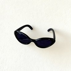 팝마트 디무 올드 머니 스타일 인형옷 멋쟁이 베레모 15/17cm인형 의상, 15-17cm 유니버설  인형 미포함, 선글라스