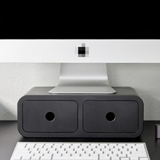 책상 블랙 서랍장 깔끔한 데스크정리함 수납함, 색상, 다크그레이