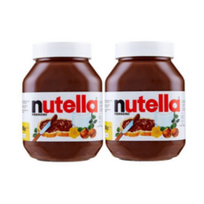 누텔라 초코 잼 1kg 악마의잼 와플잼 페레로 코스트코 대용량 헤이즐넛 스프레드, 2세트