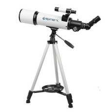 천체망원경 천체 망원경 휴대용 굴절 광대역 코팅 유리 광학 70mm 조리개 500mm, 1) White