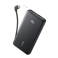 앤커 졸로 20000mAh 22.5W 보조배터리 (C타입 케이블 일체형), 블랙, A110EH11