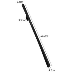 마그네틱 롱사이즈 구두주걱 62.5cm, 블랙, 2개