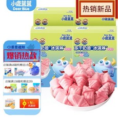 리틀디어 동결건조 아이스크림 초코 딸기, 딸기맛 아이스크림 4박스