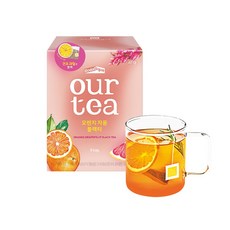 [도착보장] 쟈뎅 아워티 오렌지 자몽 블랙티 8P, 18.9g, 8개