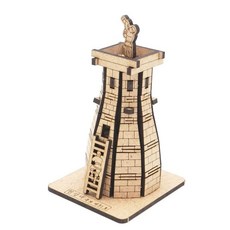 나무모형 첨성대 건물 건축 나무 조립 모형 DIY 만들기, 본상품