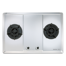 SAKURA櫻花 雙口檯面爐具 G-2623S 簡約設計 火力均勻 安全熄火, 天然氣