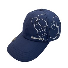 【Snowbee 司諾比】時尚高爾夫球帽含磁力球標, 深藍, 1個