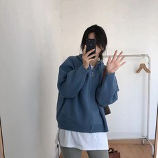 J2 STYLE 러블리 데일리 니트 후드집업