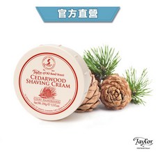 GOODFORIT 英國Taylor Cedarwood 雪松刮鬍膏 150g, 1個