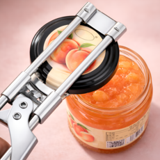 모드리움 쉽게 열리는 길이조절 병뚜껑 오프너, 메탈릭 실버, 1개