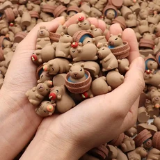 30PCS 3D Capybara 인형 파티 호의 어린이를위한 큐트 동물 DIY 장식 용품 홈, 01 30pcs