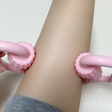 종아리 롤러 핑크 마사지기, 상세페이지 참조, 상세페이지 참조