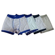 LDACCORD 男大童青少年四角褲 4件組