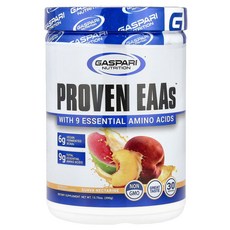 가스퍼리뉴트리션 9가지 에센셜 아미노산 Proven EAAs 구아바 천도복숭아 390g 13.75g, 1개, 1개