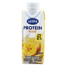 얼티브 비건 프로틴 바나나맛, 250ml, 36개