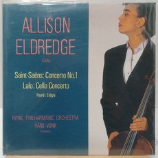 [미개봉LP] ALLISON ELDREDGE 엘리슨 엘드리지 (Violin/Hans Vonk-Saint Saens) LP