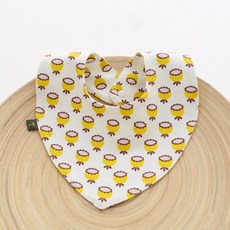 圍兜 純棉雙層棉嬰幼兒圍嘴寶寶口水巾防污新生兒男女通用三角巾