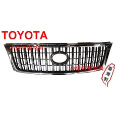 TOYOTA ZACE SURF 2003-2006 水箱前柵 水箱護罩 電鍍, N/A