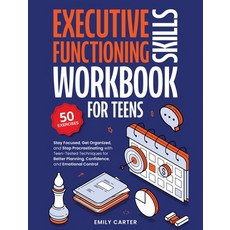 (英文圖書)Executive Functioning Skills Workbook for Teens: Stay Focused Get Organized an... 精裝版, Skillset Symphony Press, 英文