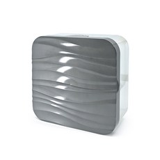 키다리아저씨 무타공 투명 가정용 뽑아쓰는 키친타올케이스 걸이 홀더 디스펜서 대형, 펄그레이, 1개