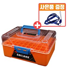 캡스 에기뱅크 에기케이스 70구 태클박스, 오렌지, 1개