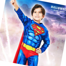 할로윈데이 슈퍼맨 코스튬-고급형