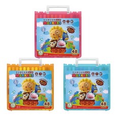 雄獅 SIMBALION 奶油獅彩色筆 48色, 1個