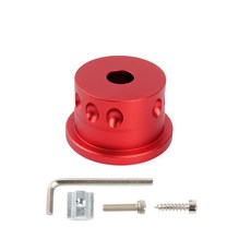 패들쉬프트연장킷 핸들튜닝용품 RASTP 레이싱 시뮬레이터 게임 스티어링 휠 벽걸이 고정 장치 데모 QR70 기어 어댑터용 알루미늄 합금, 1)Red, [01] Red