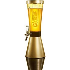 맥주 타워 디스펜서 수도꼭지가 있는 3리터 맥주 타워 디스펜서 상업용 맥주 배럴 음료 배럴 루트 맥주 디스펜서 탈착식 고드름 음료 타워 색상 I, H