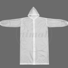 님아 화이트 남녀공용 손목밴딩 우비 골프우의