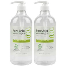 누아벨린 청정 제주 알로에 수딩젤, 2개, 1L