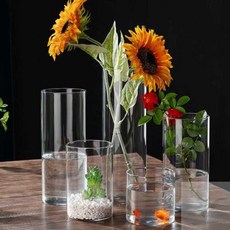 라세노 유리화병 원통 15x20 원통화병